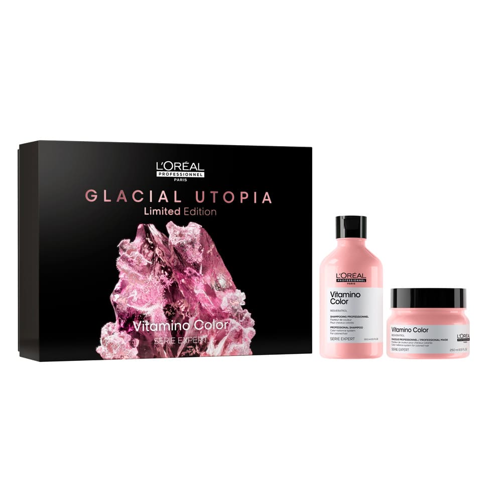 GLACIAL UTOPIA VITAMINO COLOR SPECTRUM DUO (SET PARA CABELLO COLORADO)